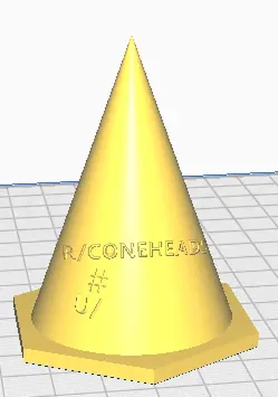 reddit coneheads stl 3d by jahutcherson706 on danke 3d print model - Mito3D