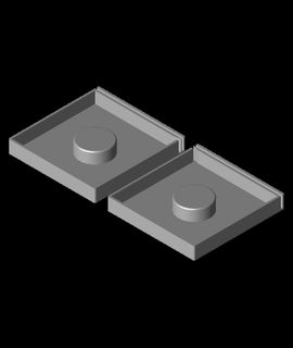 renforcement anneaux boîte 3d modèle wenmat100 3d print model - Mito3D