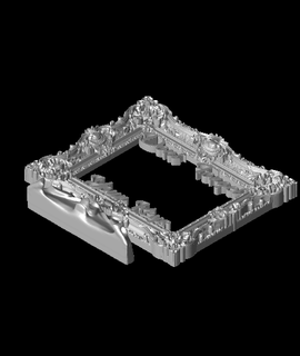 remix image Cadre penseur 3d print model - Mito3D