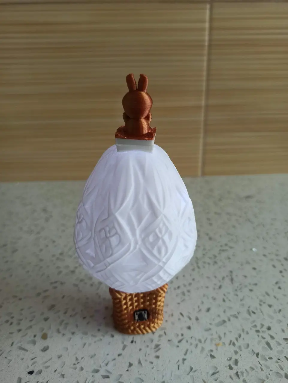 remezclar lámpara pascua resurrección huevo resortes 3d by 3dag on gracias 3D print model - Mito3D