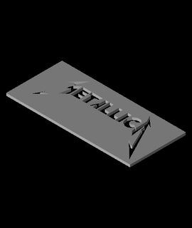 remixare metallica portachiavi medaglietta riconoscimento earr 3d print model - Mito3D