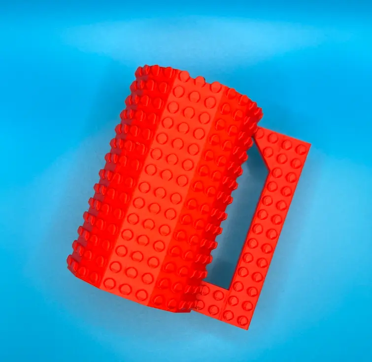 remix of blank can cup returns - lego 3d by bigunclejoe on thangs 3D print model - Mito3D