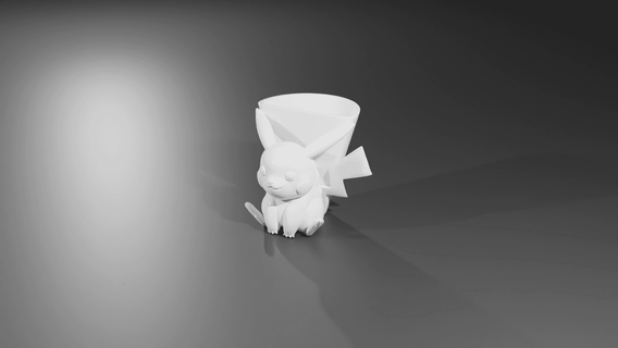 remixar pikachustl mhvant 3d print model - Mito3D