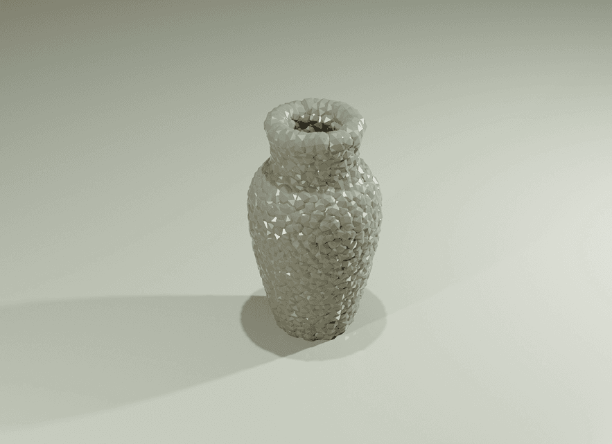 remezclar sencillo florero rocoso mhvant 3D print model - Mito3D