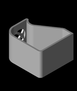yeniden düzenleme basit xbox kontrolör Deskt 3d print model - Mito3D