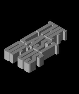 remezclar us jj huellas dactilares 3d print model - Mito3D