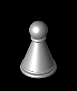 sostituzione pedone scacchi tavola viv arti divertimento 3d print model - Mito3D