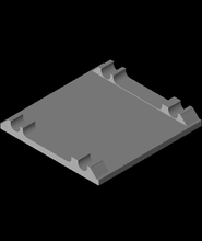 yeniden parçalamak raf 3d model boğulma teşekkürler 3d print model - Mito3D