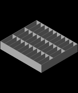 resistors organiser bartekponikiewski 3d print model - Mito3D
