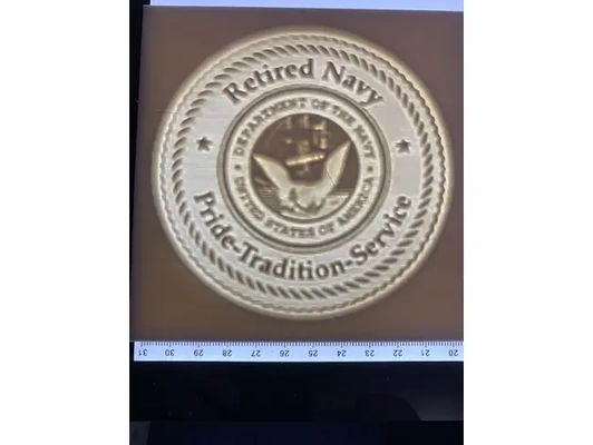 retired navy lithophane - 3d by milvetretired on thangs 3d print model - Mito3D