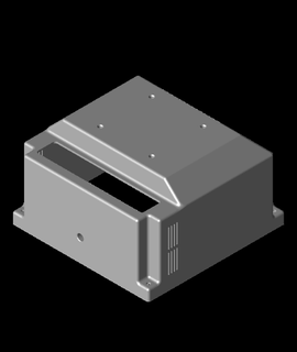 rétro inspiré framboise pi enceinte po 3d print model - Mito3D