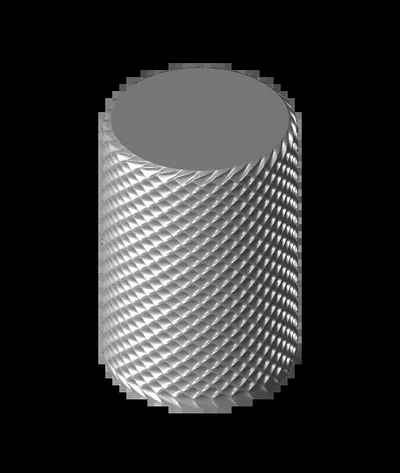 reverse snake skin vasestl - 3d by dalek mechanic on thangs 3d print model - Mito3D