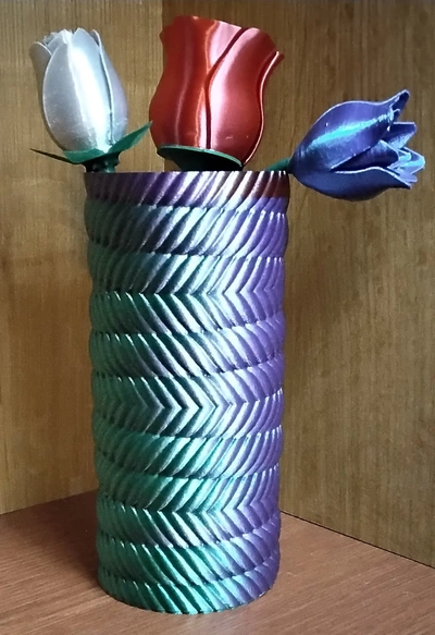 reversing rope vase - 3d by daddywazzy thecreator on thangs 3d print model - Mito3D