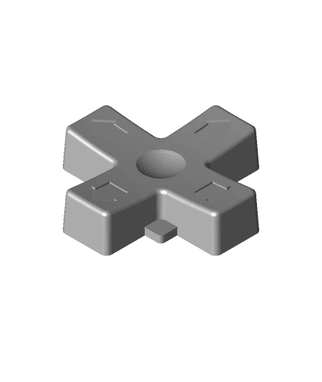 rg35xx pad Kapitän gummiartig 3D print model - Mito3D