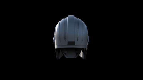 riddick - necromonger helmet starbug props 3d print model - Mito3D