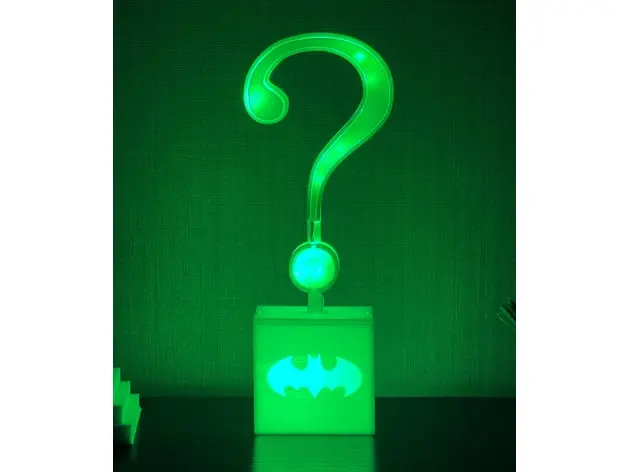 riddler lamp - 3d by jayjaysculpt on thangs 3D print model - Mito3D