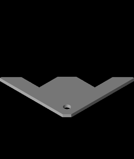 right-angle clamping brace sobflooring 3d print model - Mito3D