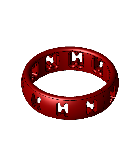 anillo 10 Luna popular cultura 3D print model - Mito3D