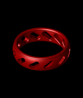 ring 11 tothemoon Pop Culture 3d print model - Mito3D