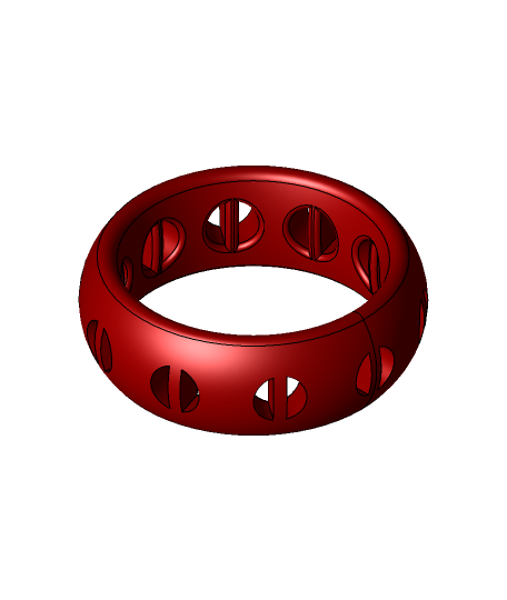 anillo 12 Luna popular cultura 3D print model - Mito3D
