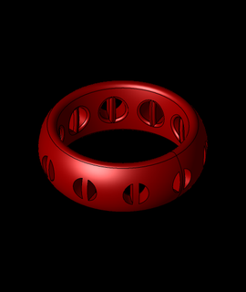 ring 12 tothemoon Pop Culture 3d print model - Mito3D