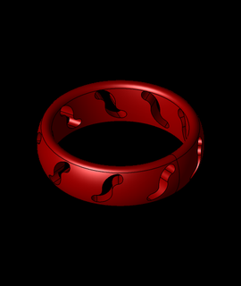 ring 14 tothemoon Pop Culture 3d print model - Mito3D