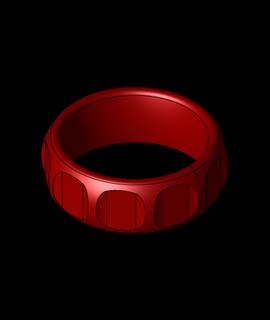 ring 3 tothemoon Pop Culture 3d print model - Mito3D