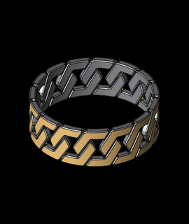 ring 3d model roboninja thangs 3d print model - Mito3D