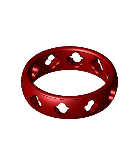 anillo 9 Luna popular cultura 3D print model - Mito3D