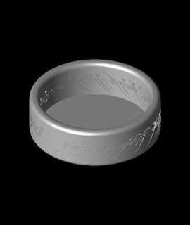 anillo tazón fuente 3d modelo gracias 3d print model - Mito3D