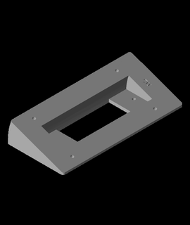 ring doorbell wedge remix jeffborghoff 3d print model - Mito3D