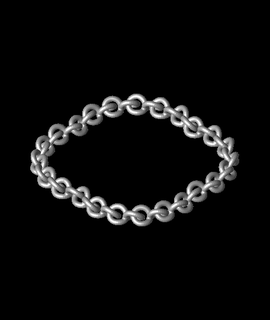 ring links necklacestl 3d print model - Mito3D