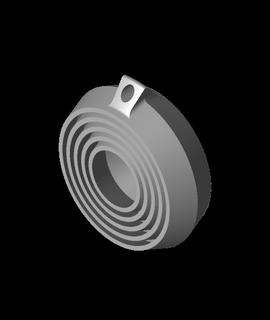 rings-keychainstl nicholasrinner11 3d print model - Mito3D