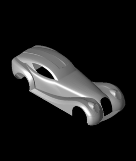roadster body 3d model juankmed thangs 3d print model - Mito3D