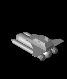merle dépendant espace Navette équipement passe temps Jeux 3d print model - Mito3D