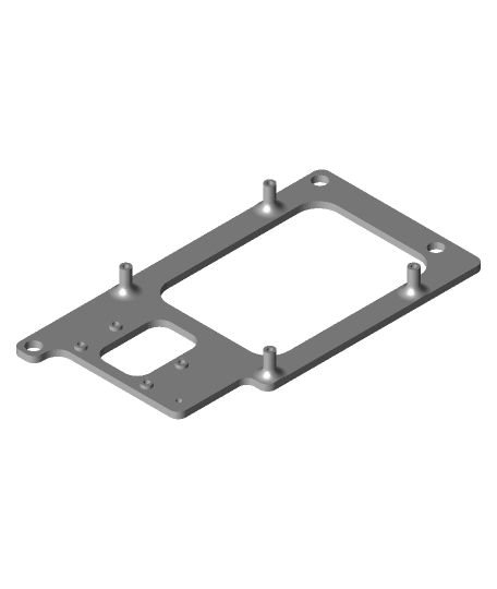 robo3d r1+ etc Tafel Adapter 3d Modell danke 3D print model - Mito3D