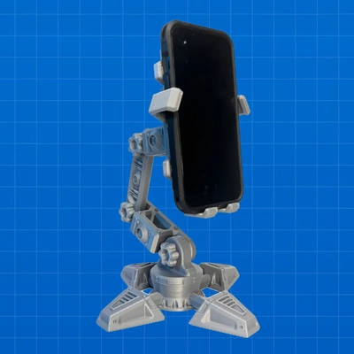 roboarm desk phone holder - 3d by printingbuilds on thangs 3d print model - Mito3D