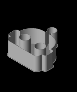 robot cabeza anidable caja v1 ppac 3d print model - Mito3D