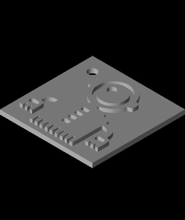 robot clé chaîne conception passe temps Jeux 3d print model - Mito3D