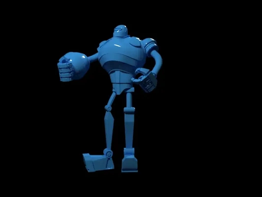 robot oyuncak stl 3d by sözleriyle gurur duyuyorlar teşekkürler 3d print model - Mito3D