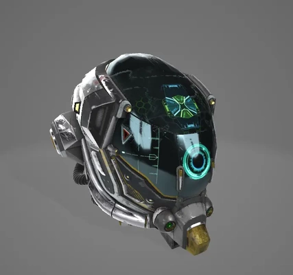 robotic helmet - 3d by yaliyada on thangs 3d print model - Mito3D