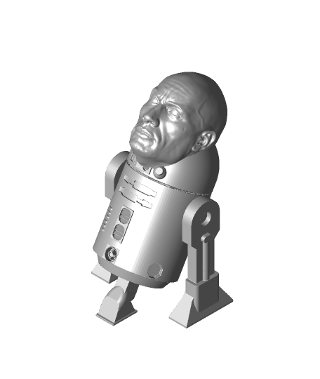 Kaya 2 d2 3d model plastik teşekkürler 3D print model - Mito3D