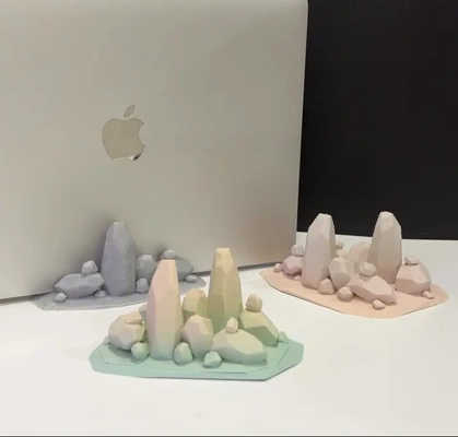 rock dock macbook stand - 3d by miadesign on thangs 3d print model - Mito3D
