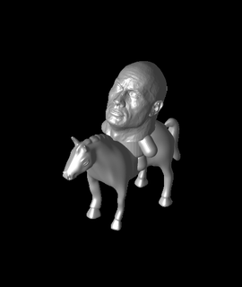 rock honesto lobowillem 3d print model - Mito3D