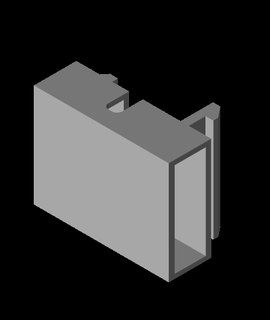 rocker housing snapin 3d model vegveg1988 thangs 3d print model - Mito3D