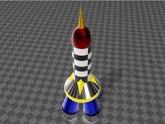 rocket - 3d by syzguru11 on thangs 3d print model - Mito3D