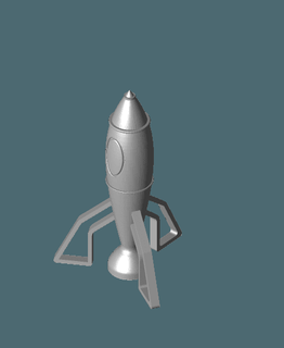 fusée emanuel Chmielowski 3d print model - Mito3D