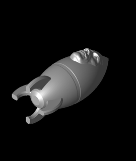 foguete jbvcreative 3d print model - Mito3D