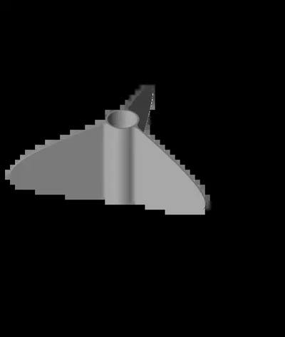rocket fins v2 - 3d by jonolarta on thangs 3d print model - Mito3D