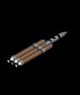 Rakete Startprogramm 3d Modell Robinja danke 3d print model - Mito3D